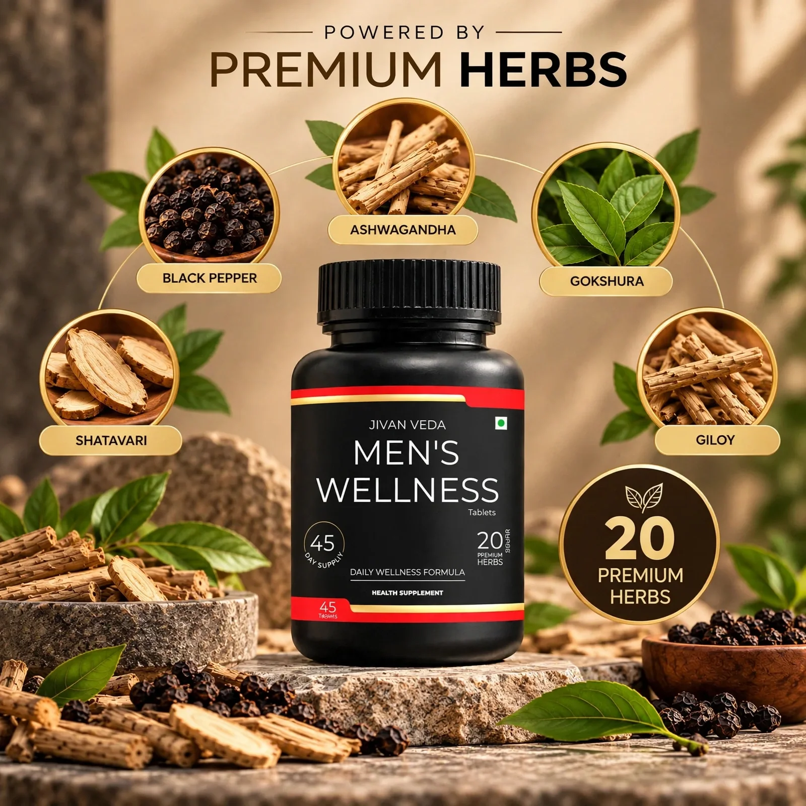 Jivan Veda 20 Super Herbs